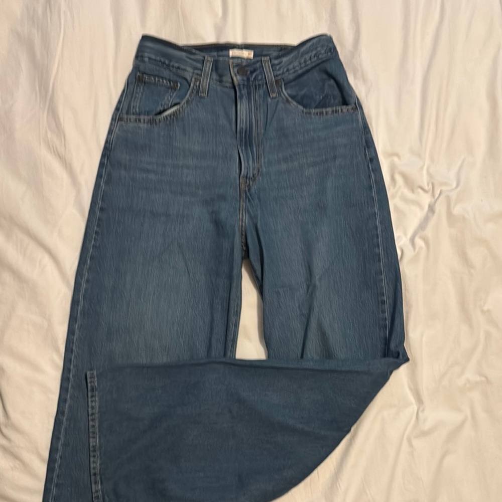 Levi's Blue Straight Leg Jeans Classic Style